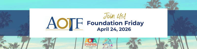 AOTF logo Foundation Friday April 26 with Palm Tree photo 